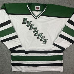 Mounds View Mustangs High School‎ Hockey Jersey Minnesota MN Size XL